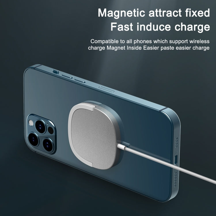 Y3 15W Ultra-thin MagSafe Magnetic Wireless Charger (Blue) - Wireless Charger by buy2fix | Online Shopping UK | buy2fix