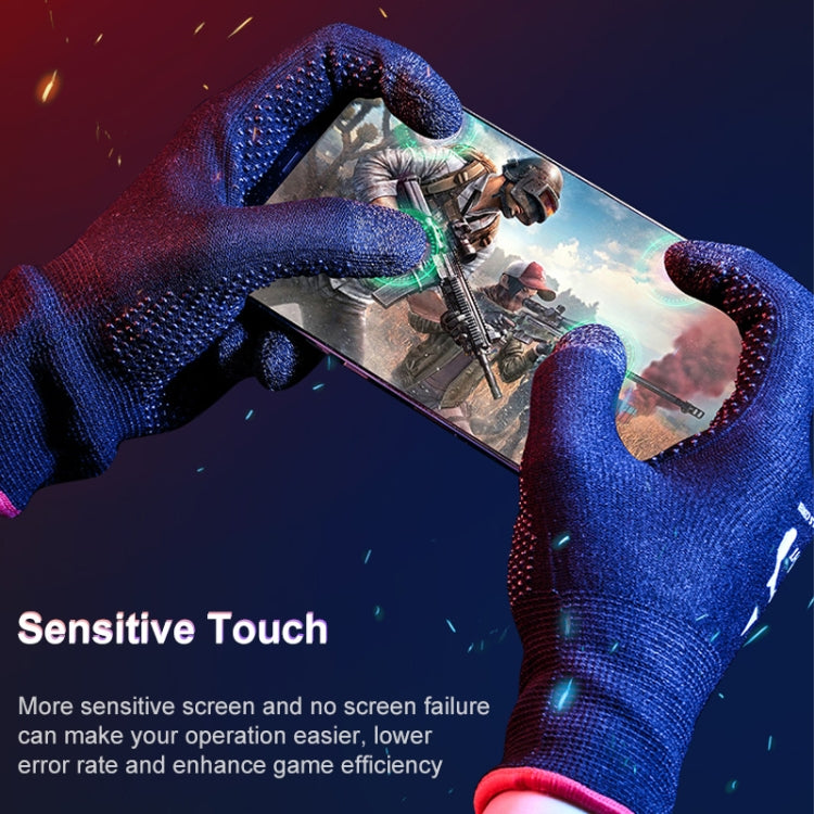 ROCK i28 Super Conductive Silver Fiber Anti-sweat Sensitive Touch Gaming Gloves - Gaming Finger Sleeves by buy2fix | Online Shopping UK | buy2fix