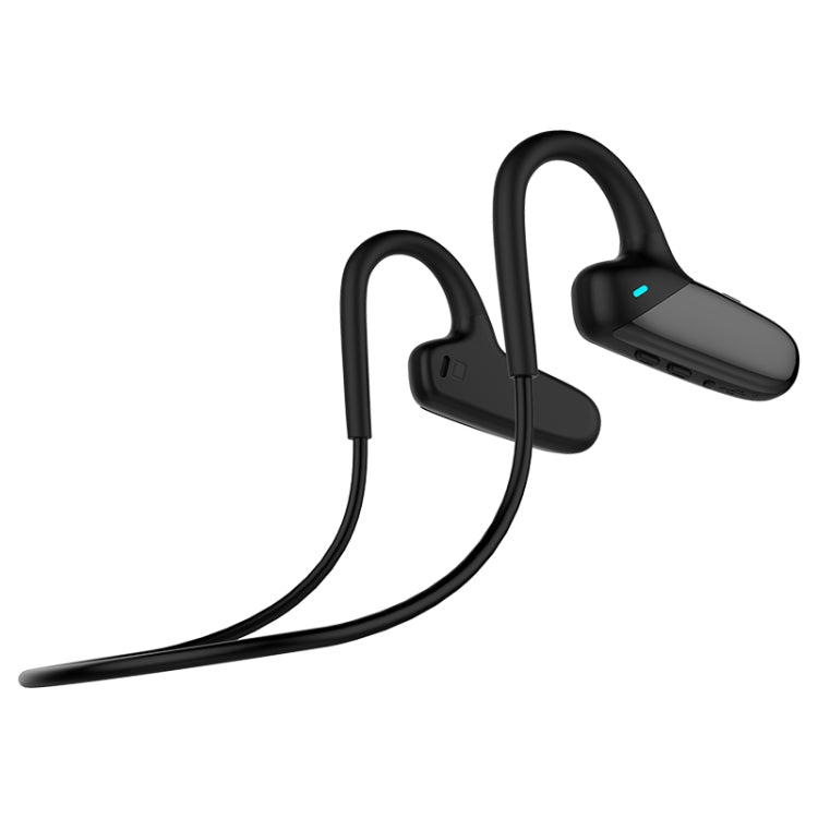 F808 Bluetooth 5.0 Waterproof Bone Conduction Sport Bluetooth Earphone(Black) - Bluetooth Earphone by buy2fix | Online Shopping UK | buy2fix