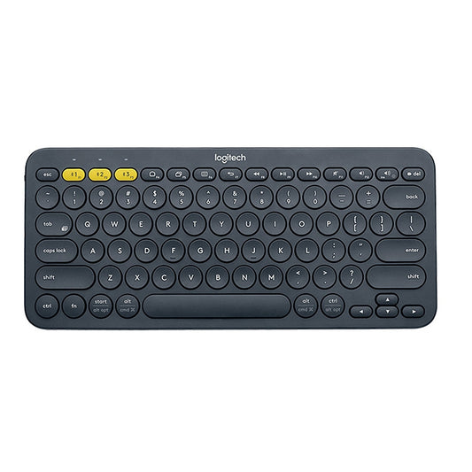 Logitech K380 Portable Multi-Device Wireless Bluetooth Keyboard(Black) - Wireless Keyboard by Logitech | Online Shopping UK | buy2fix