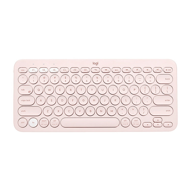 Logitech K380 Portable Multi-Device Wireless Bluetooth Keyboard (Pink) - Wireless Keyboard by Logitech | Online Shopping UK | buy2fix