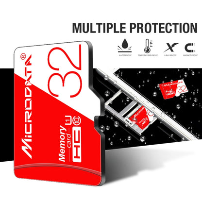 MICRODATA 128GB High Speed U3 Red and White TF(Micro SD) Memory Card - Micro SD Card by MiCRODATA | Online Shopping UK | buy2fix