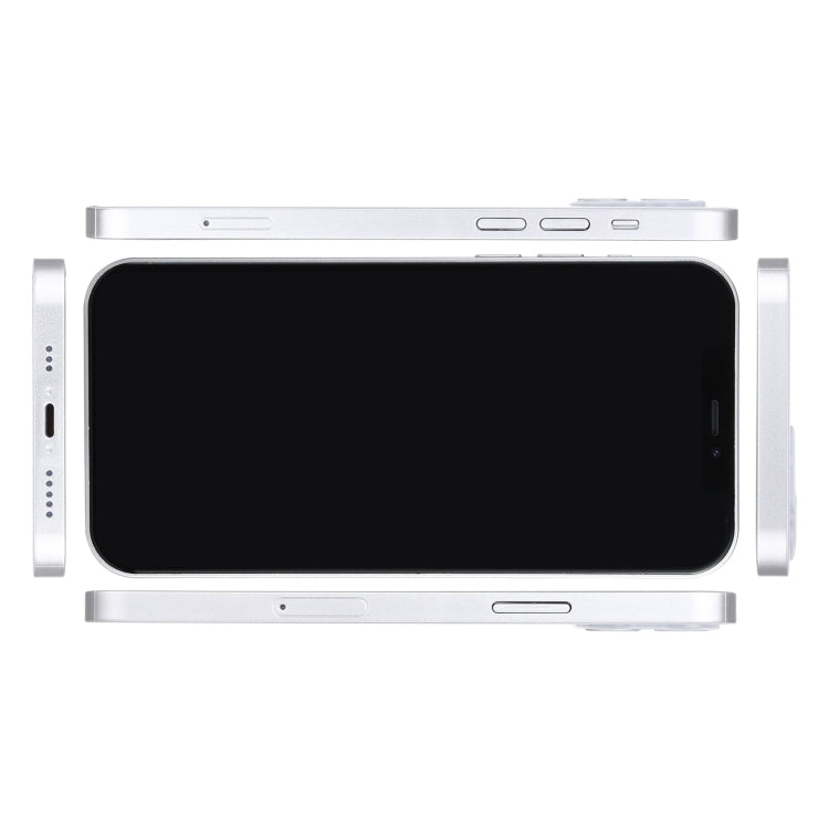 For iPhone 12 Black Screen Non-Working Fake Dummy Display Model(White) - For iPhone & iPad by buy2fix | Online Shopping UK | buy2fix