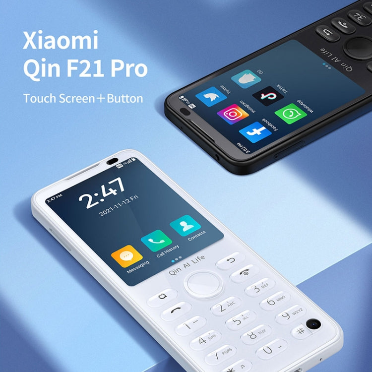 QIN F21 Pro, 3GB+32GB, 2.8 inch, Android 11 MTK6761 Quad-core up to 2.0GHz, 21 Keys, Network: 4G (White) - Other by buy2fix | Online Shopping UK | buy2fix