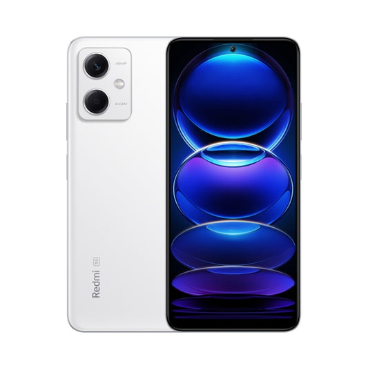 Xiaomi Redmi Note 12 5G, 48MP Camera, 8GB+256GB, Dual Back Cameras, 5000mAh Battery, Side Fingerprint Identification, 6.67 inch MIUI 13 Qualcomm Snapdragon 4 Gen1 Octa Core up to 2.0GHz, Network: 5G, Dual SIM, IR, Not Support Google Play(White) - Xiaomi Redmi by Xiaomi | Online Shopping UK | buy2fix