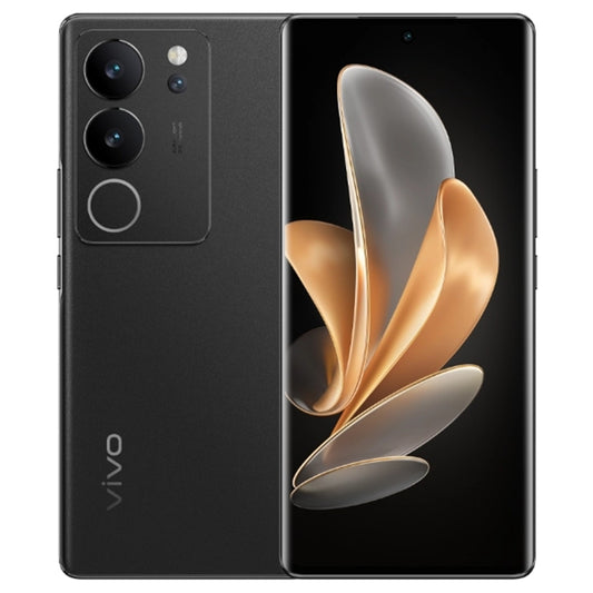 vivo S17 Pro 5G, 50MP Camera, 8GB+256GB, Triple Back Cameras, Srceen Fingerprint Identification, 4600mAh Battery, 6.78 inch Android 13 OriginOS 3 Dimensity 8200 Octa Core up to 3.1GHz, OTG, NFC, Network: 5G(Black) - vivo by vivo | Online Shopping UK | buy2fix