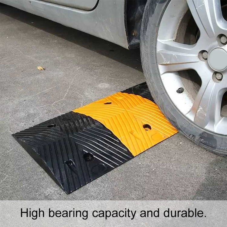 Pair Of Special Round Heads For Rubber Speed Bumps, Diameter: 50cm - Speed Bumps by buy2fix | Online Shopping UK | buy2fix