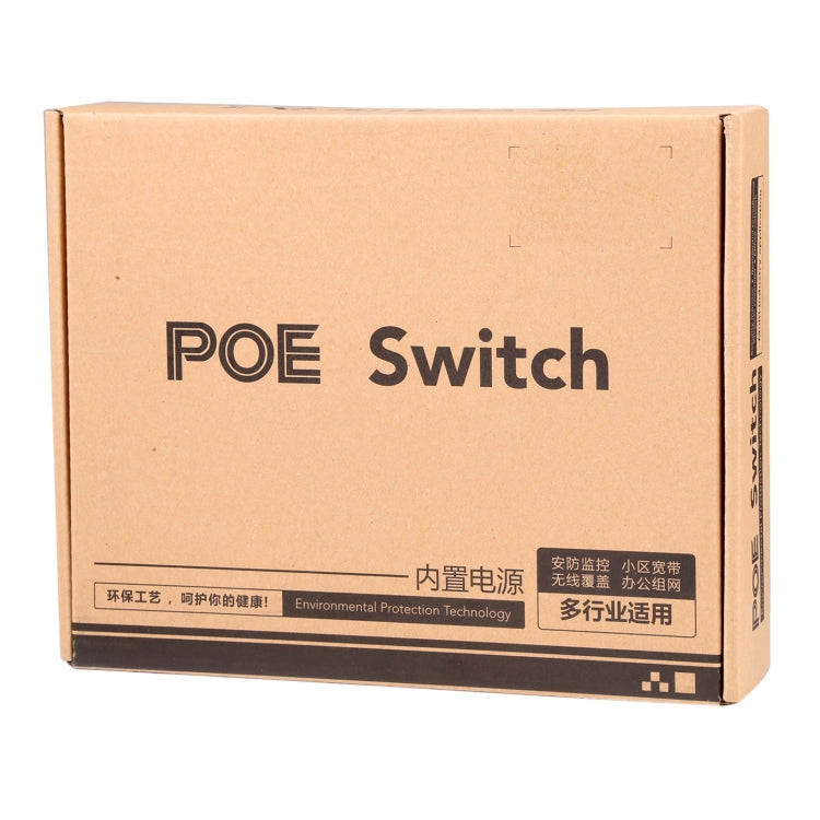 8 Ports 10/100Mbps POE Switch IEEE802.3af Power Over Ethernet Network Switch for IP Camera VoIP Phone AP Devices -  by buy2fix | Online Shopping UK | buy2fix