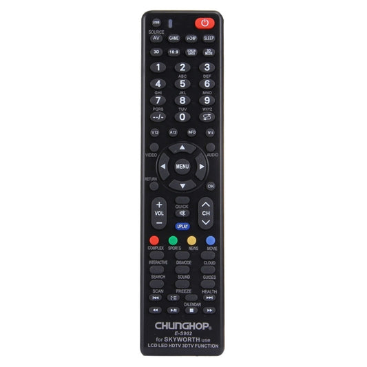 CHUNGHOP E-S902 Universal Remote Controller for SKYWORTH LED TV / LCD TV / HDTV / 3DTV - Consumer Electronics by CHUNGHOP | Online Shopping UK | buy2fix