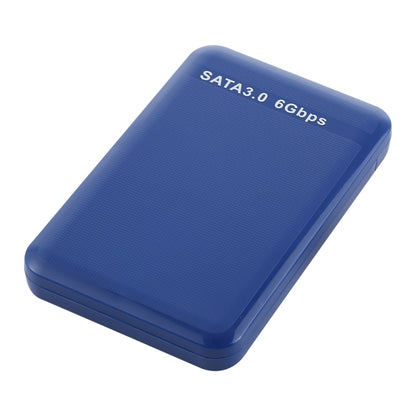 2.5 inch HDD Enclosure 6Gbps SATA 3.0 to USB 3.0 Hard Disk Drive Box External Case(Blue) - HDD Enclosure by buy2fix | Online Shopping UK | buy2fix