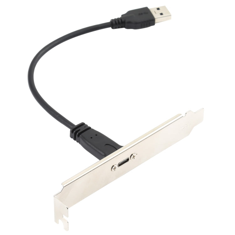 USB-C / Type-C Female to USB 3.0 Male Computer Expansion Chassis Cable with Baffle - Computer & Networking by buy2fix | Online Shopping UK | buy2fix