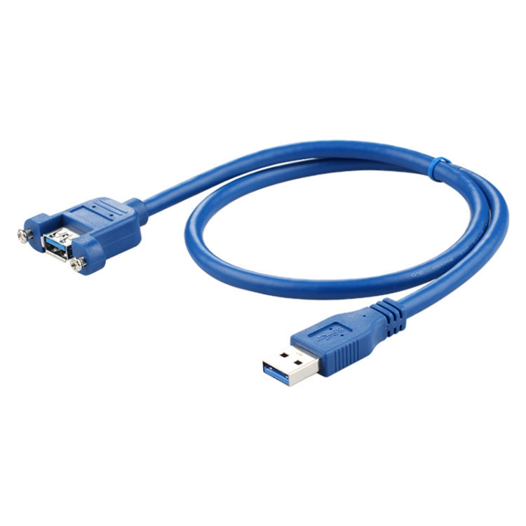 USB 3.0 Male to Female Extension Cable with Screw Nut, Cable Length: 2m - USB 3.0 by buy2fix | Online Shopping UK | buy2fix