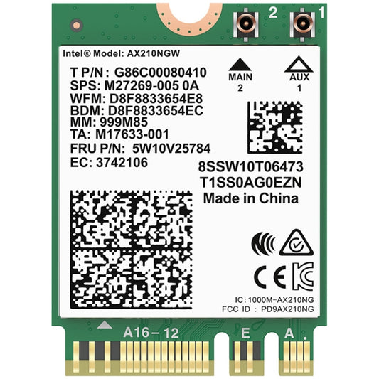 COMFAST AX210 vPro-M 5374Mbps Bluetooth 5.2 Tri-band Wireless Network Card - USB Network Adapter by COMFAST | Online Shopping UK | buy2fix