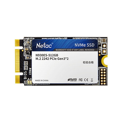 Netac N930ES 512GB M.2 2242 PCIe Gen3x2 Solid State Drive - Solid State Drives by Netac | Online Shopping UK | buy2fix