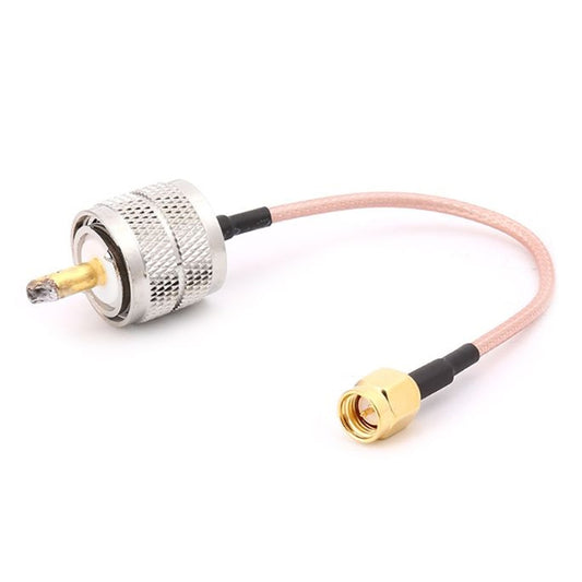 15cm UHF Male to SMA Male Pigtail Cable RF Coaxial Cable - Consumer Electronics by buy2fix | Online Shopping UK | buy2fix