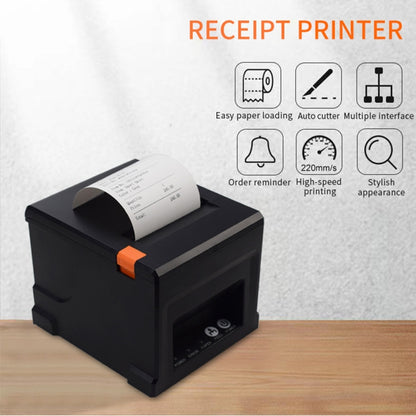 ZJ-8360 USB Auto-cutter 80mm Thermal Receipt Printer(EU Plug) - Consumer Electronics by buy2fix | Online Shopping UK | buy2fix