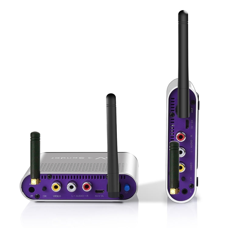 Measy AV230 2.4GHz Wireless Audio / Video Transmitter and Receiver with Infrared Return Function, Transmission Distance: 300m, EU Plug - Consumer Electronics by buy2fix | Online Shopping UK | buy2fix