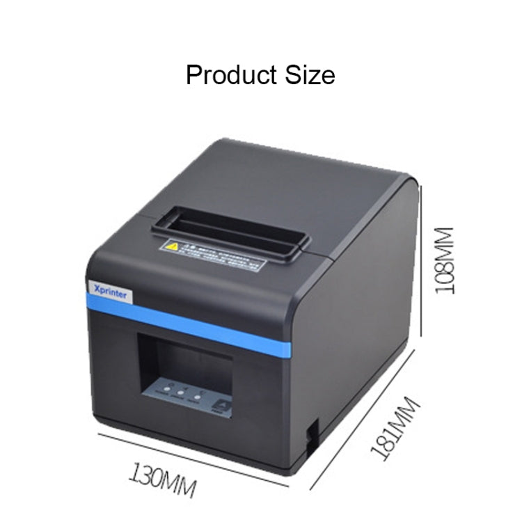 Xprinter XP-N160II USB Port Thermal Automatic Calibration Barcode Printer - Consumer Electronics by Xprinter | Online Shopping UK | buy2fix