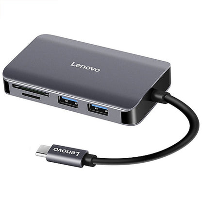 Lenovo F1-C08 8 In 1 Type-C / USB-C to HDMI Multi-function Converter Hub - USB HUB by Lenovo | Online Shopping UK | buy2fix