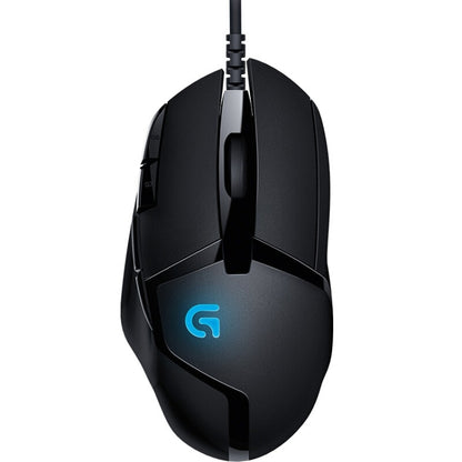 Logitech G402 USB Interface 8-keys 4000DPI Five-speed Adjustable High-speed Tracking Wired Optical Gaming Mouse, Length: 2m (Black) - Wired Mice by Logitech | Online Shopping UK | buy2fix