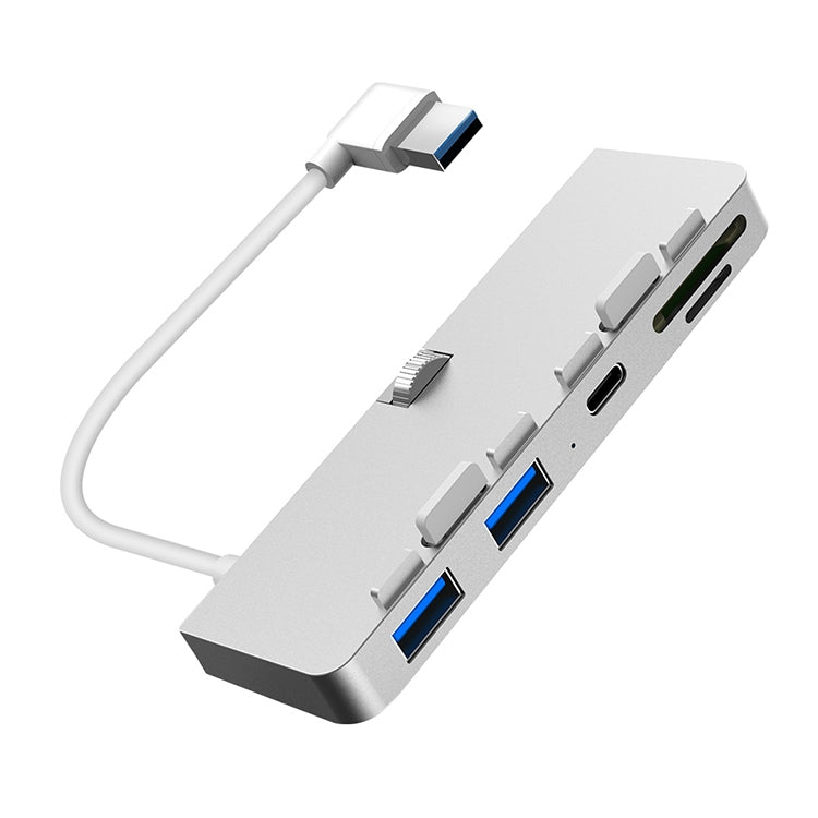 Rocketek For iMac Type-C / USB-C + Dual USB3.0 + SD / TF Multi-function HUB Expansion Dock - USB HUB by ROCKETEK | Online Shopping UK | buy2fix