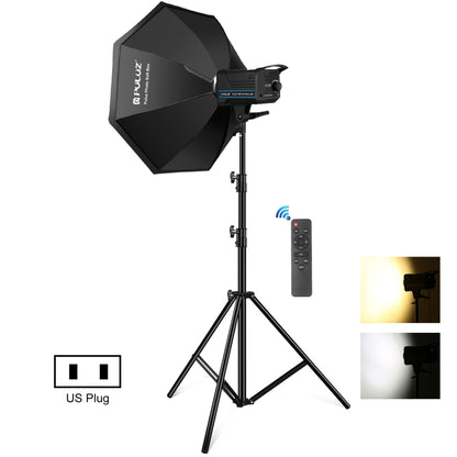 PULUZ 150W 3200K-5600K Photo Studio Strobe Flash Light Kit with Softbox Reflector & Tripod(US Plug) - Shoe Mount Flashes by PULUZ | Online Shopping UK | buy2fix