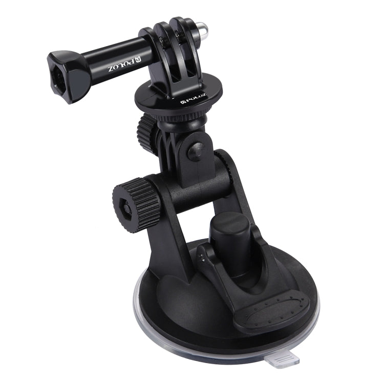 PULUZ Car Suction Cup Mount with Screw & Tripod Mount Adapter & Storage Bag for GoPro, Insta360, DJI and Other Action Cameras - Holder by PULUZ | Online Shopping UK | buy2fix