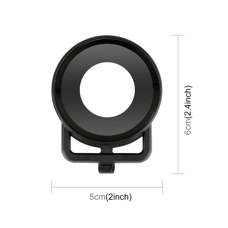 PULUZ Plastic Frame Case with Lens Guard for Insta360 One RS 360 Edition(Black) - DJI & GoPro Accessories by PULUZ | Online Shopping UK | buy2fix