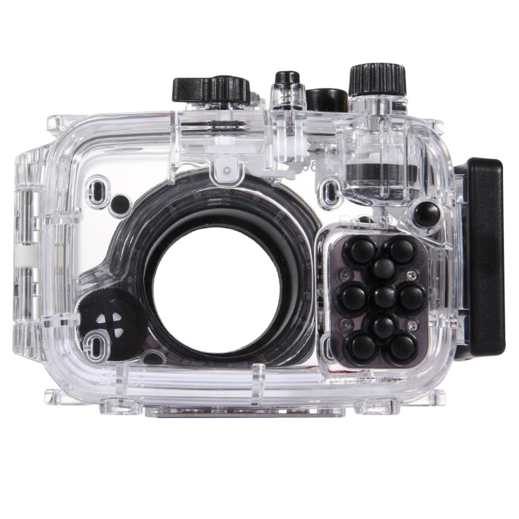 PULUZ 40m Underwater Depth Diving Case Waterproof Camera Housing for Sony RX100 III(Transparent) - Diving Cases by PULUZ | Online Shopping UK | buy2fix