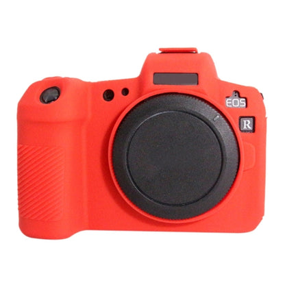 PULUZ Soft Silicone Protective Case for Canon EOS R(Red) - Camera Accessories by PULUZ | Online Shopping UK | buy2fix