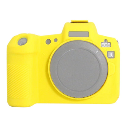 PULUZ Soft Silicone Protective Case for Canon EOS R(Yellow) - Protective Case by PULUZ | Online Shopping UK | buy2fix