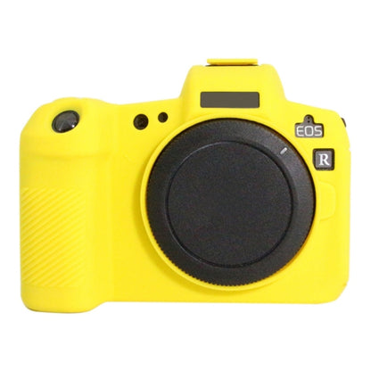 PULUZ Soft Silicone Protective Case for Canon EOS R(Yellow) - Protective Case by PULUZ | Online Shopping UK | buy2fix