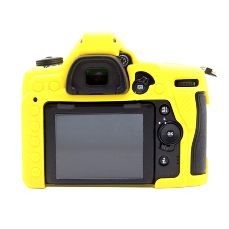 PULUZ Soft Silicone Protective Case for Nikon D780(Yellow) - Protective Case by PULUZ | Online Shopping UK | buy2fix