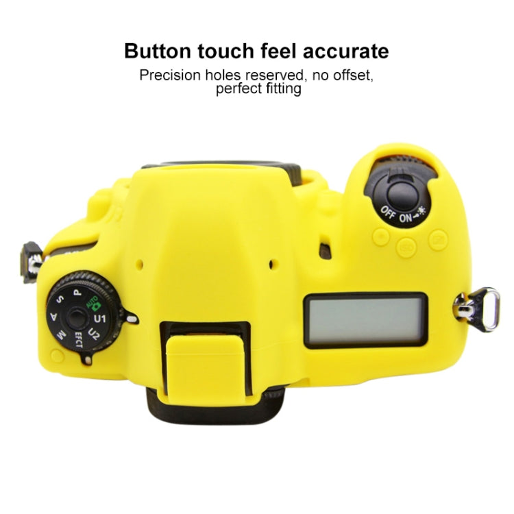 PULUZ Soft Silicone Protective Case for Nikon D780(Yellow) - Protective Case by PULUZ | Online Shopping UK | buy2fix