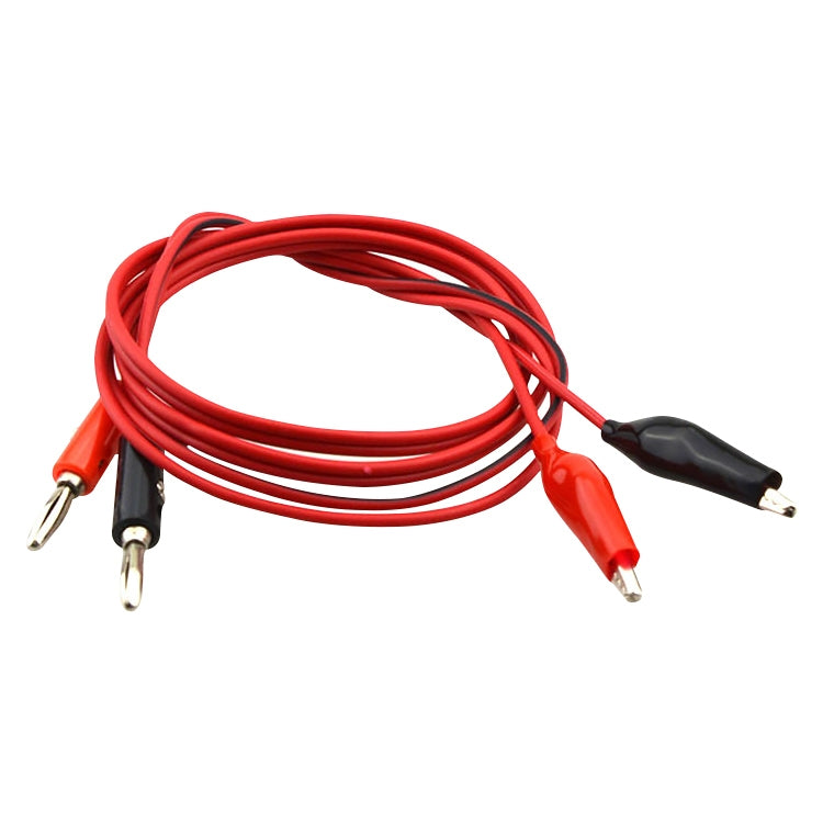 Banana Plug to Alligator Clip Wire Test Cable, Length: 1m - Consumer Electronics by buy2fix | Online Shopping UK | buy2fix