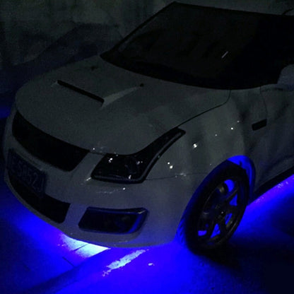 5 PCS 90cm 45 LED Waterproof Flexible Car Strip Light, DC 12V(Blue Light) - In Car by buy2fix | Online Shopping UK | buy2fix