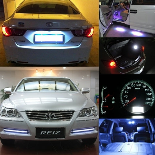 2 PCS 1156/BA15S 3W White 66 LED SMD 2835 Brake Light for Vehicles, DC 12V - In Car by buy2fix | Online Shopping UK | buy2fix
