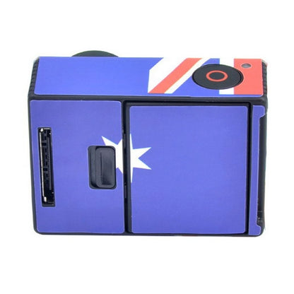 Retro AU Flag Pattern Case Sticker for GoPro HERO3+ /3 - DJI & GoPro Accessories by buy2fix | Online Shopping UK | buy2fix