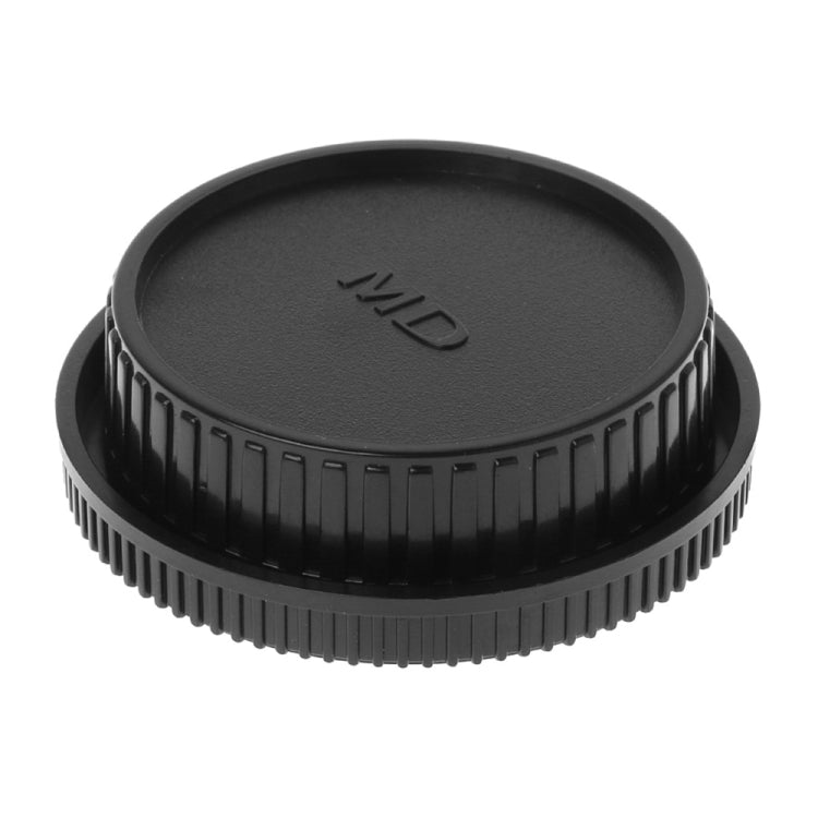 Camera Body Cover & Rear Lens Cap for Minolta MD(Black) - Camera Accessories by buy2fix | Online Shopping UK | buy2fix