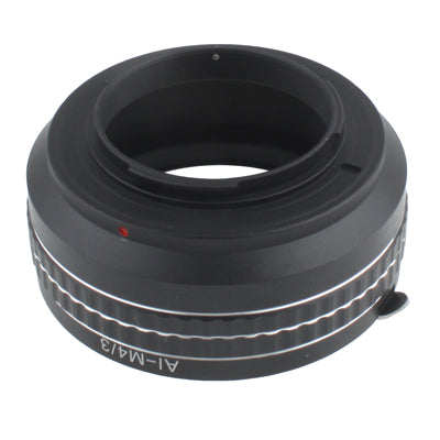 AI-M4/3 Lens Mount Stepping Ring(Black) - Camera Accessories by buy2fix | Online Shopping UK | buy2fix