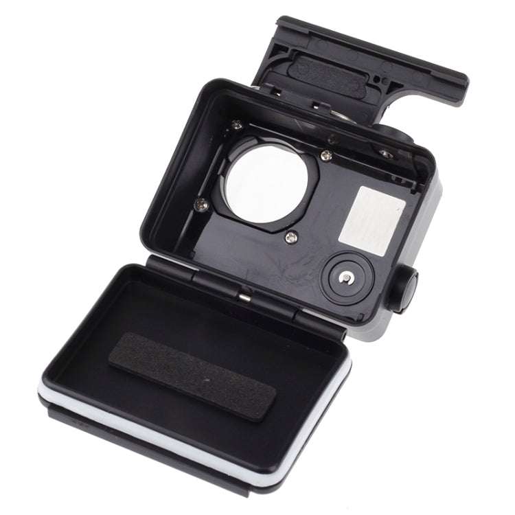 Black Edition Waterproof Housing Protective Case with Buckle Basic Mount for GoPro HERO4 /3+,  Waterproof Depth: 10m(Black) - DJI & GoPro Accessories by buy2fix | Online Shopping UK | buy2fix