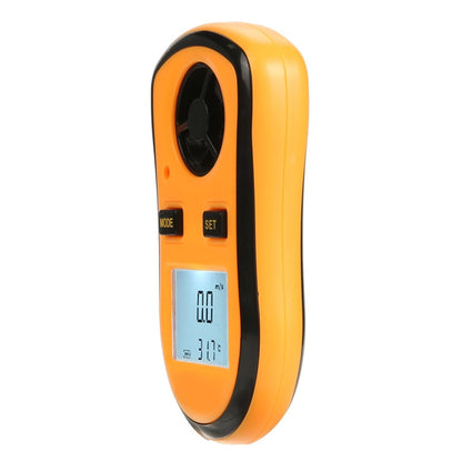 Digital Anemometer(Yellow) - Consumer Electronics by buy2fix | Online Shopping UK | buy2fix