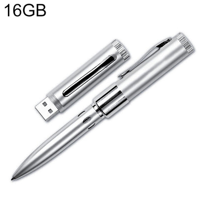 16GB USB2.0 Pen Driver(Silver) - USB Flash Drives by buy2fix | Online Shopping UK | buy2fix