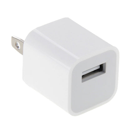 Original US Socket Plug USB Charger(White) - Apple Accessories by buy2fix | Online Shopping UK | buy2fix