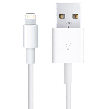 2m USB Sync Data & Charging Cable For iPhone, iPad, Compatible with up to iOS 15.5(White) - Normal Style Cable by buy2fix | Online Shopping UK | buy2fix