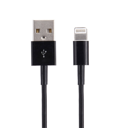 8 Pin to USB Sync Data / Charging Cable, Cable Length: 13cm(Black) - Normal Style Cable by buy2fix | Online Shopping UK | buy2fix