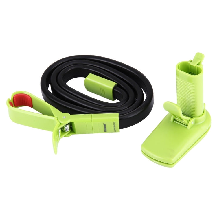Flexible Clip Mount Holder with Clamping Base(Green) - Lazy Bracket by buy2fix | Online Shopping UK | buy2fix