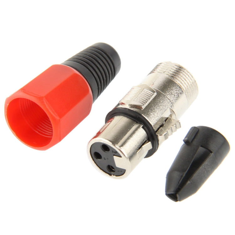 3 Pin XLR Female Plug Microphone Connector Adapter - Consumer Electronics by buy2fix | Online Shopping UK | buy2fix