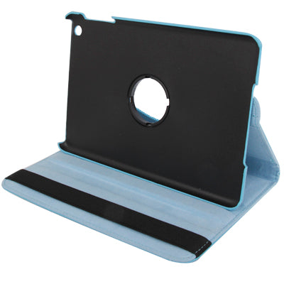 360 Degree Rotation Leather Case with Holder for iPad mini / mini 2 Retina(Baby Blue) - Apple Accessories by buy2fix | Online Shopping UK | buy2fix