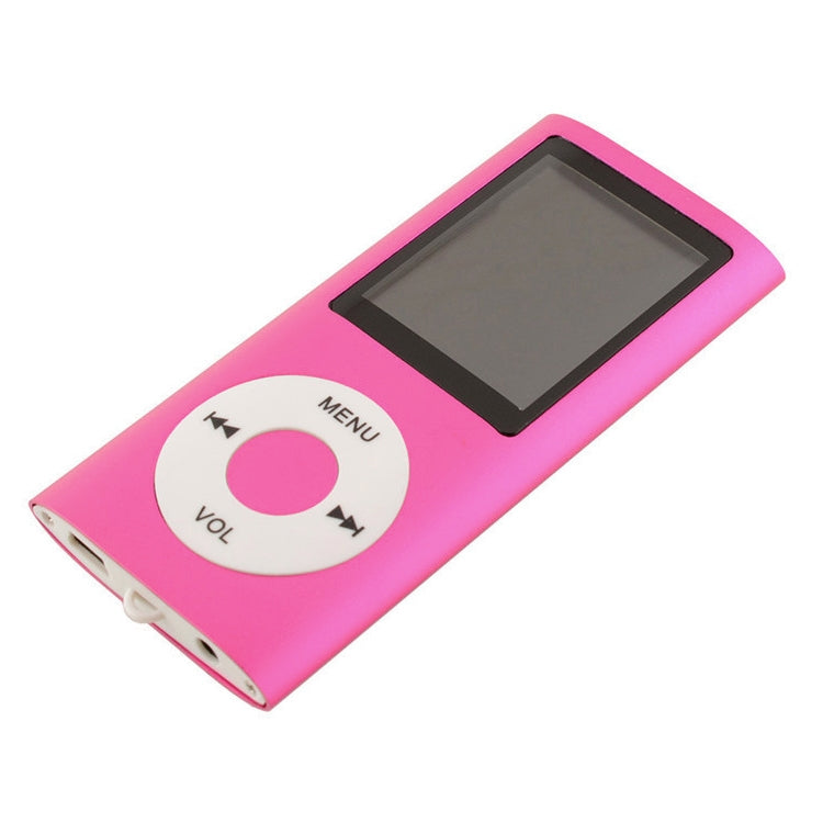 1.8 inch TFT Screen Metal MP4 Player with TF Card Slot, Support Recorder, FM Radio, E-Book and Calendar(Magenta) - Consumer Electronics by buy2fix | Online Shopping UK | buy2fix